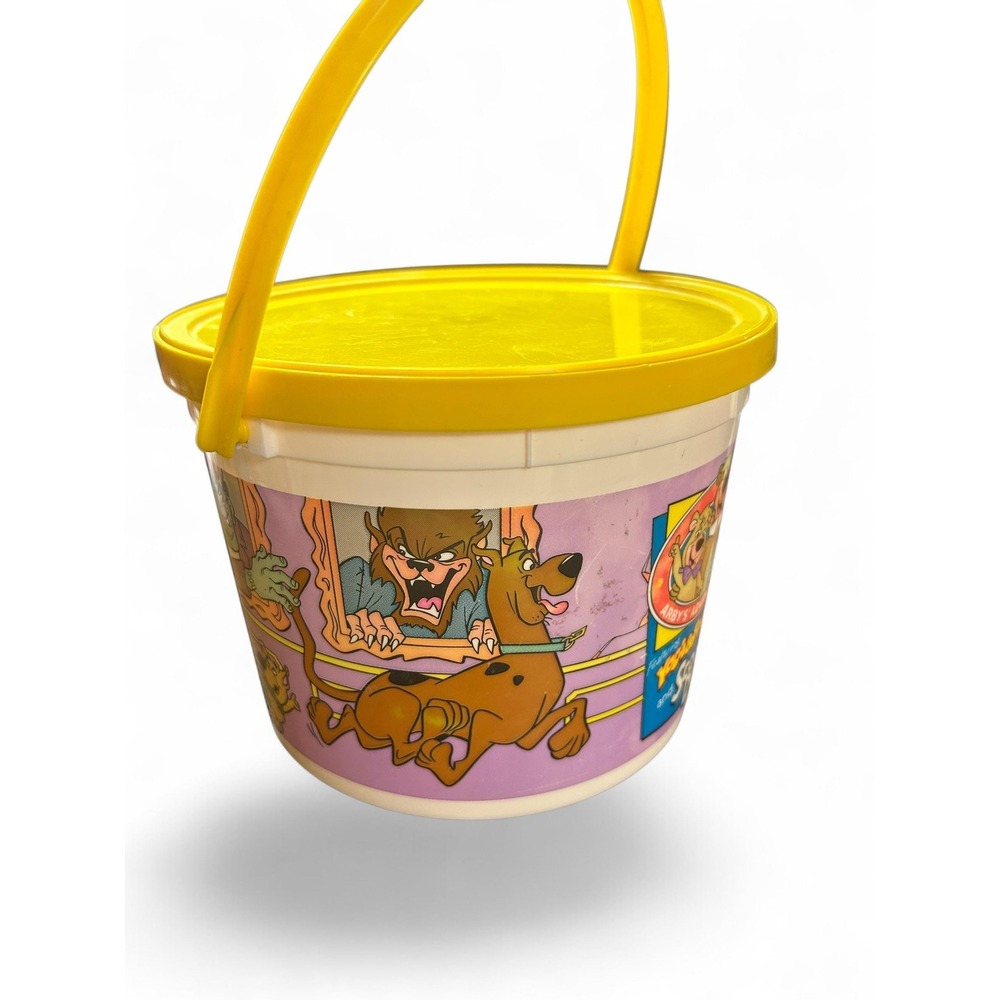 Vintage Arby's buckets from this specific 1993 Scooby Doo